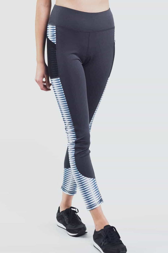 High Waist Pocket Leggings - Black Color