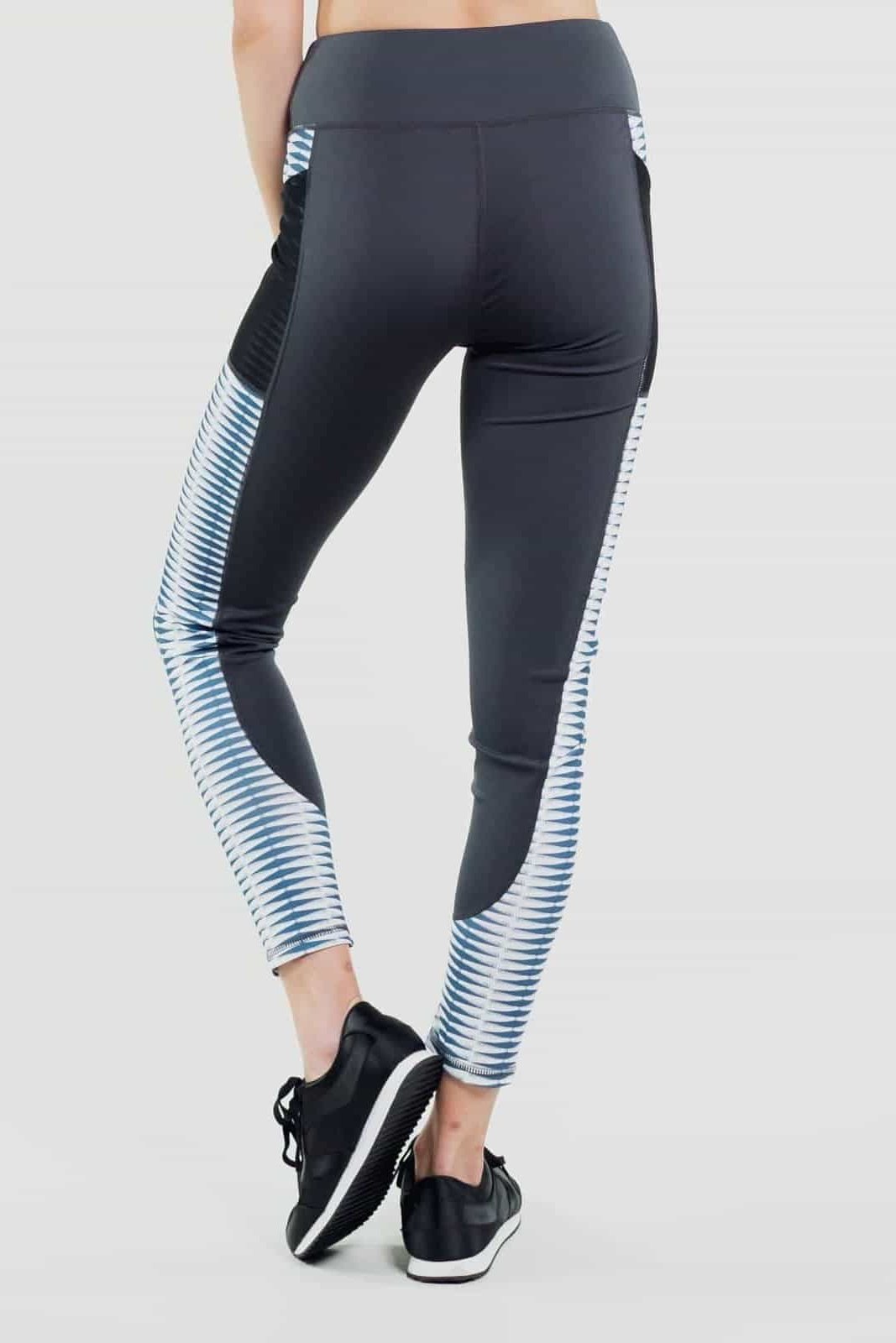 High Waist Pocket Leggings - Black Color