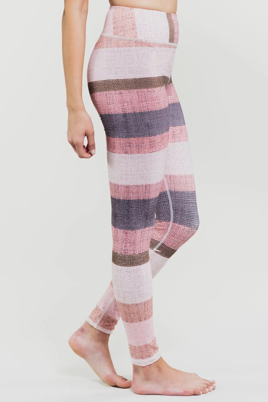 Rose Stripe Leggings