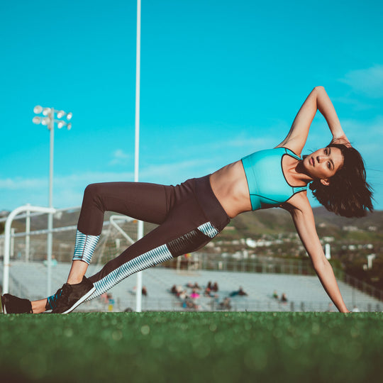 High Waist Pocket Leggings - Black Color