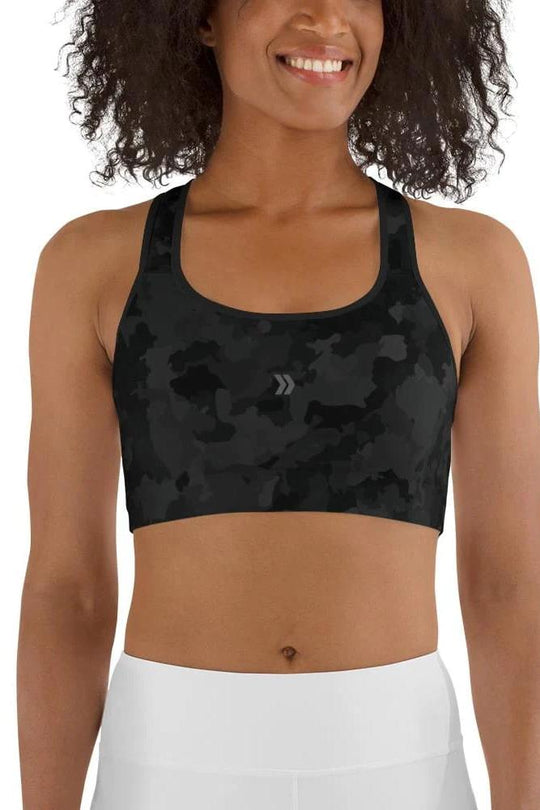 Midnight Camo Sports Bra