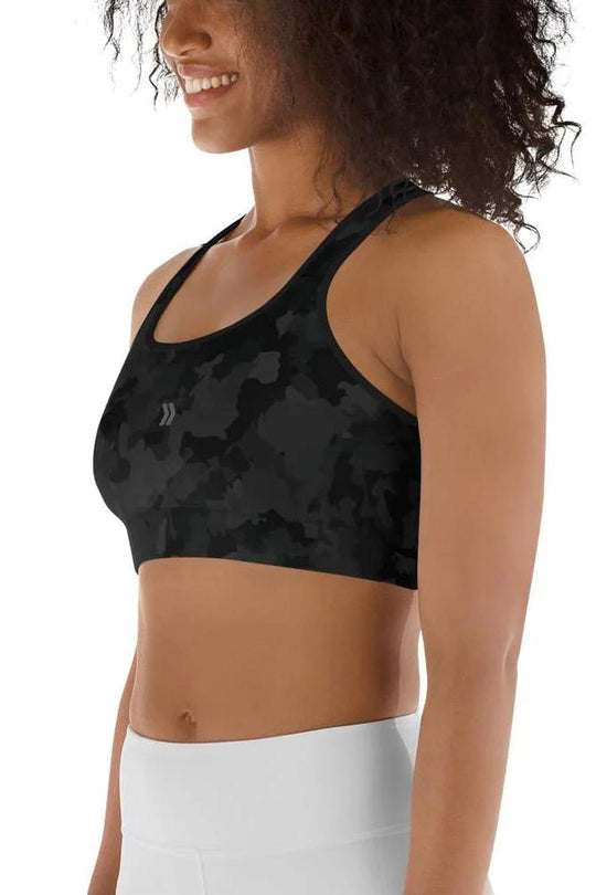 Midnight Camo Sports Bra