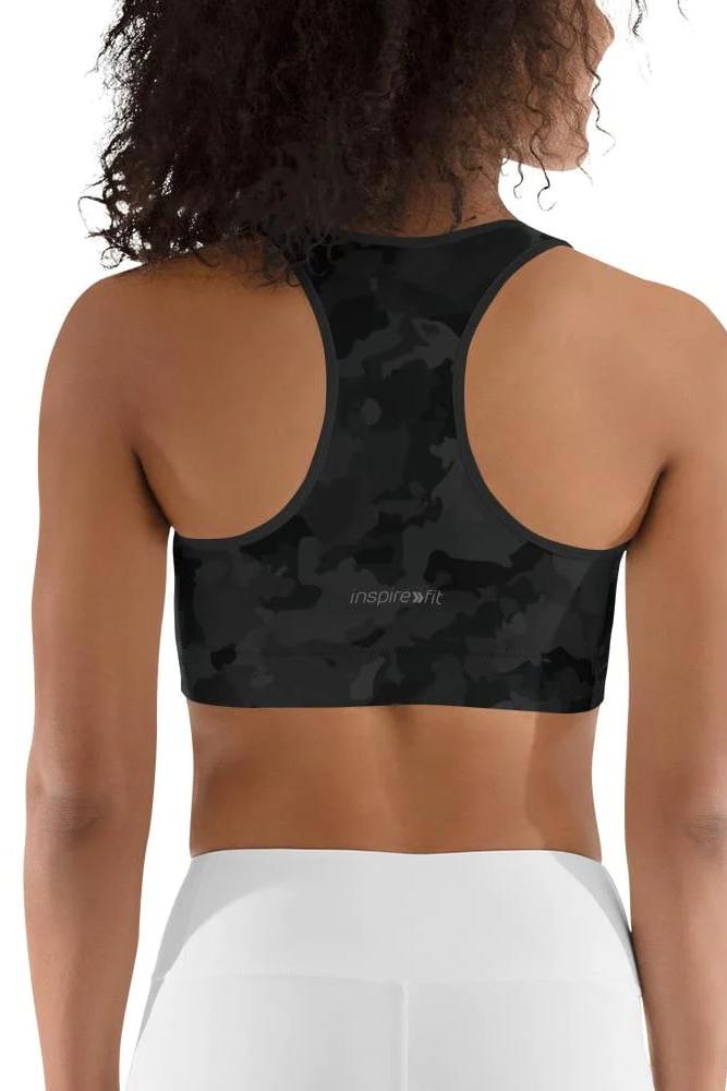 Midnight Camo Sports Bra