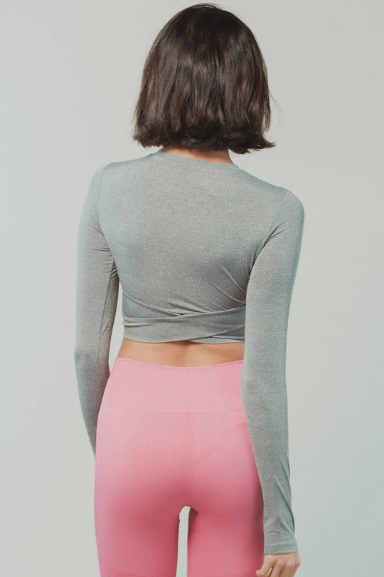 Jess Long Sleeve Crop Top